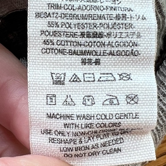 ⭐️ We the Free People Asymmetrical Raw Hem Horizon Striped Textured Gauze Tank - Picture 10 of 11